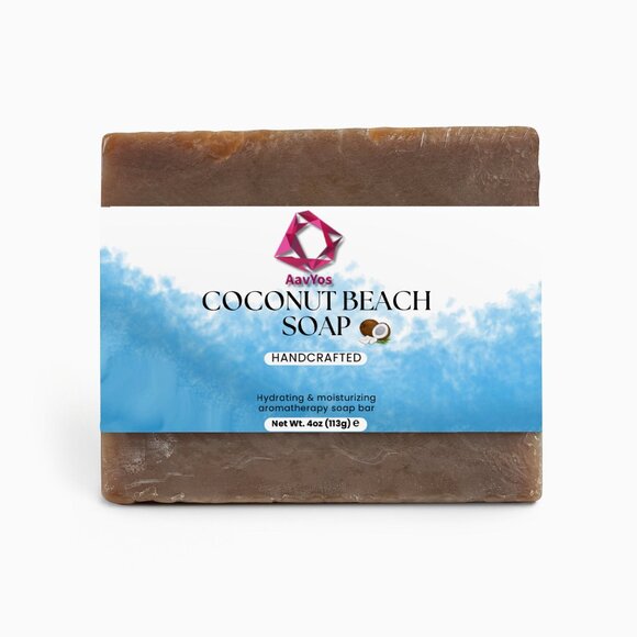 AavYos Coconut Skin Moisturizer Beach Soap - Picture 1 of 4